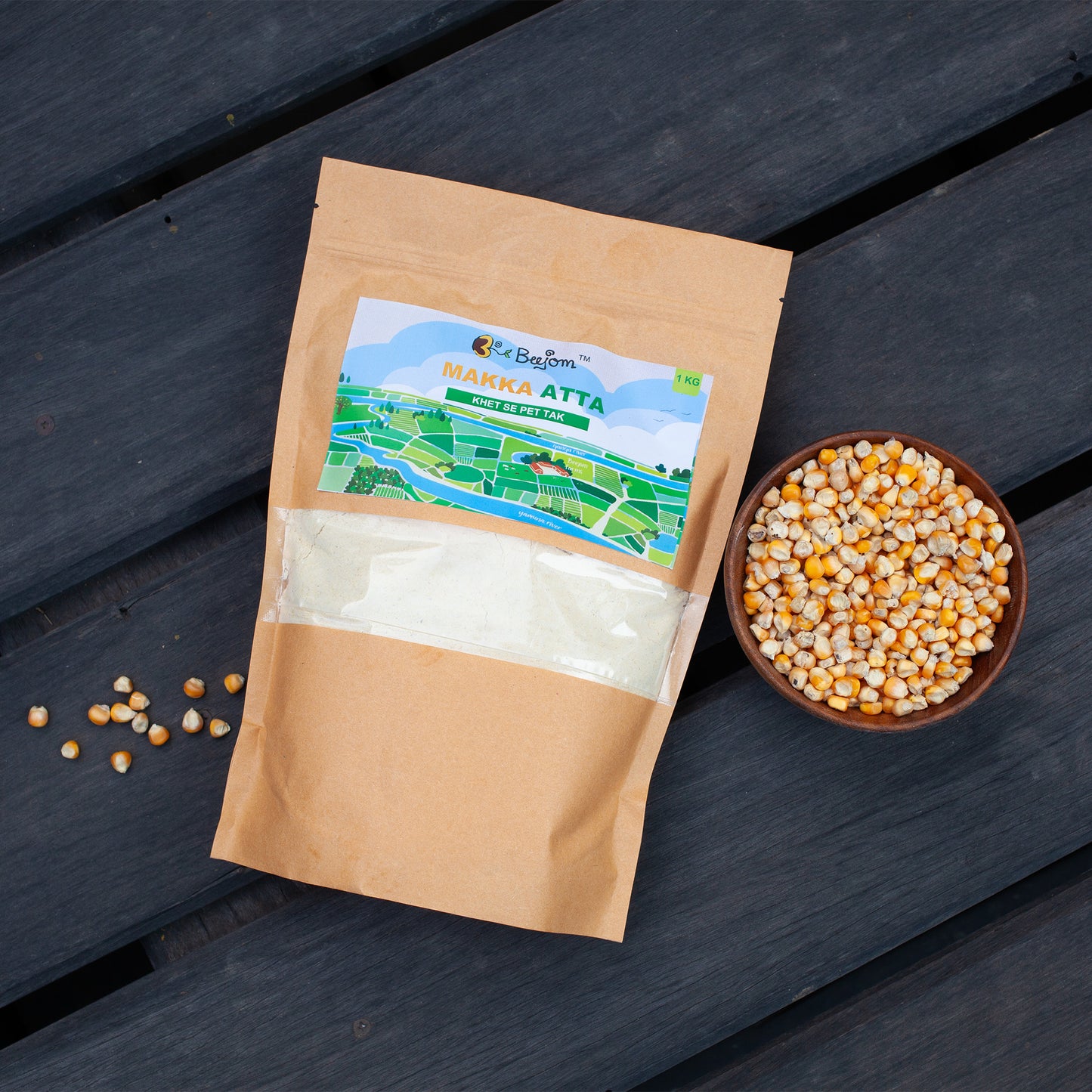 Makka Atta (Maize Kernel Flour)