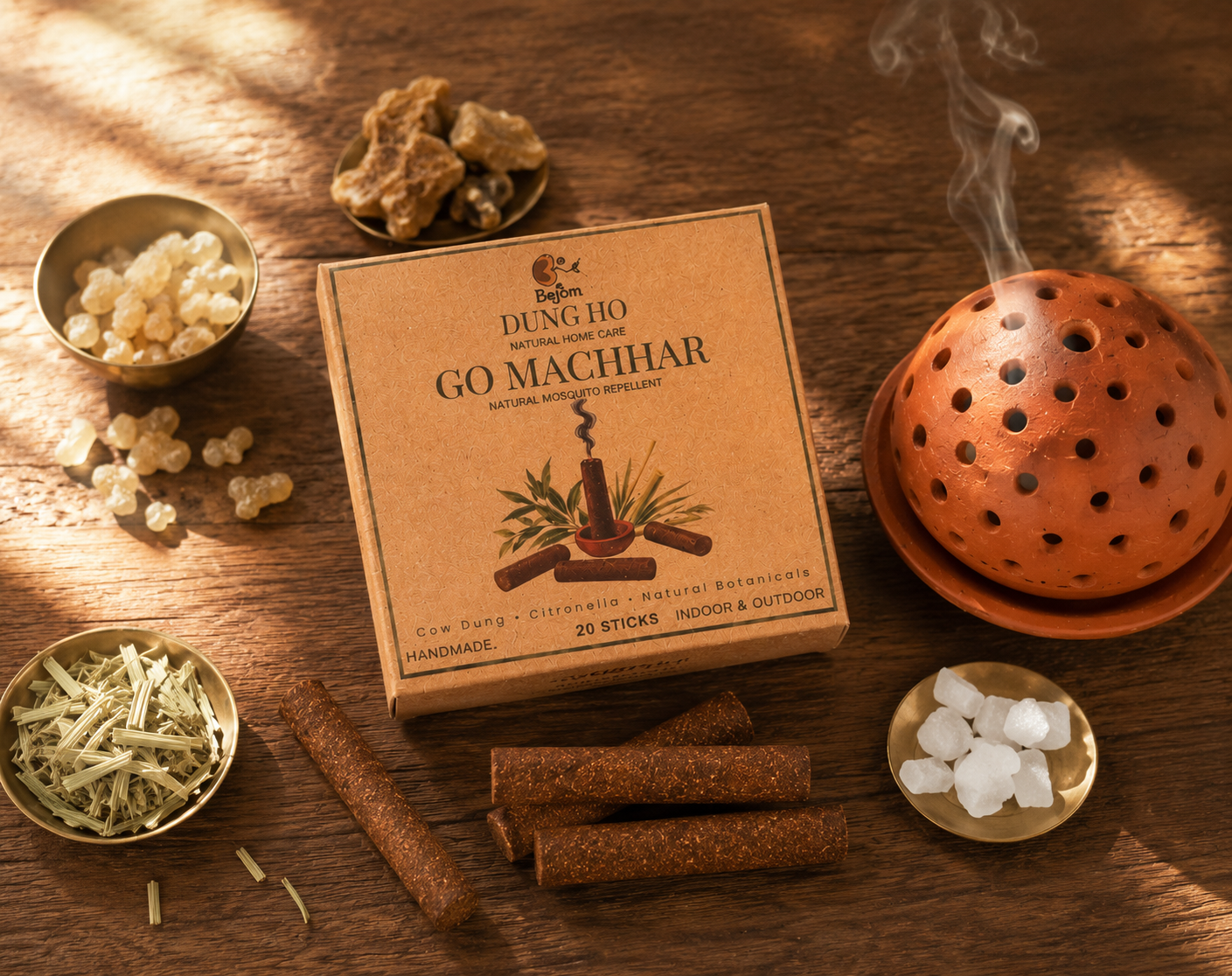 Go Machhar – Natural Mosquito Repellent Dhoop